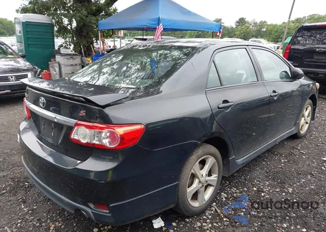 2011 Toyota Corolla S из США, поврежденный, VIN 2T1BU4EE2BC738397